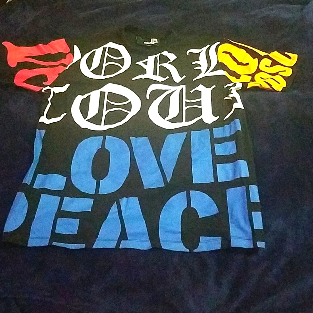 Love Moschino Graphic Tee Large